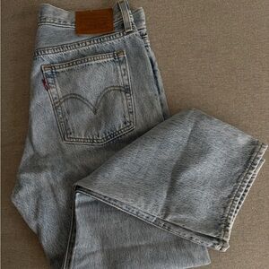 Levi's Light Blue Straight Leg Jeans